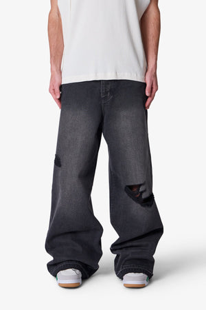 Baggy Rave Denim - Vintage Black