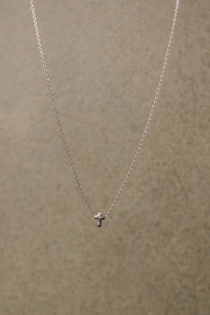Big Faith Necklace - Silver