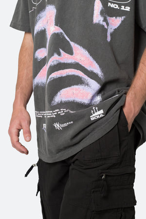 Bliss Tee - Washed Black