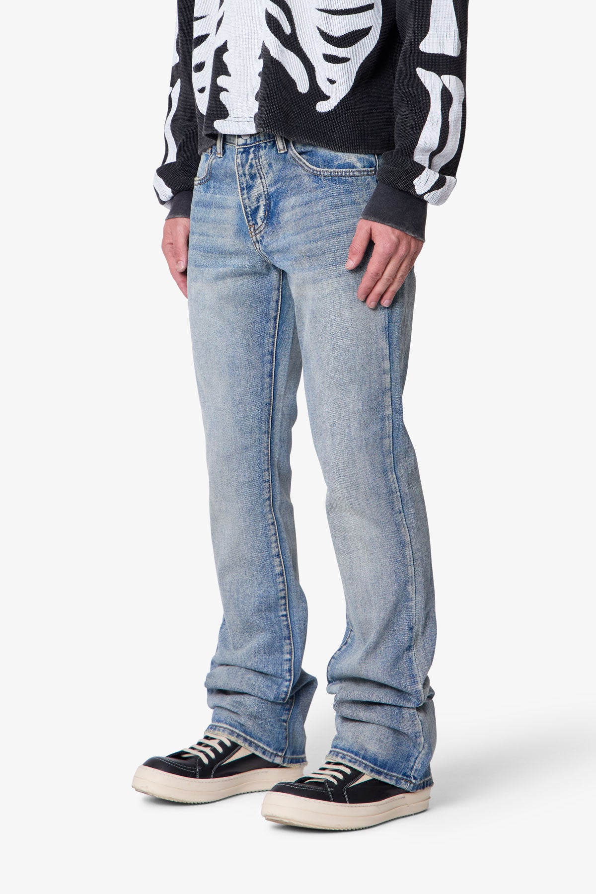 Bootcut Denim - Medium Blue