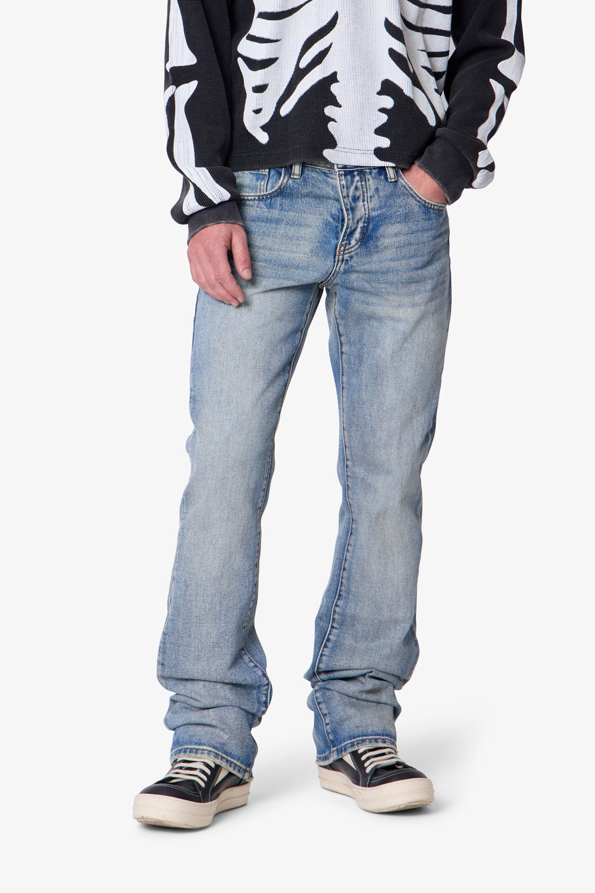 Bootcut Denim - Medium Blue
