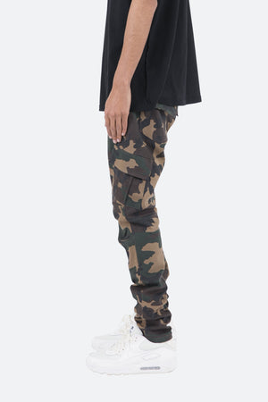 Cargo Drawcord II Pants - Woodland Camo