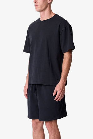 Cropped Tee - Black