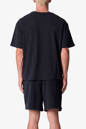 Cropped Tee - Black