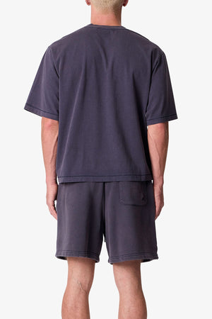 Cropped Tee - Slate