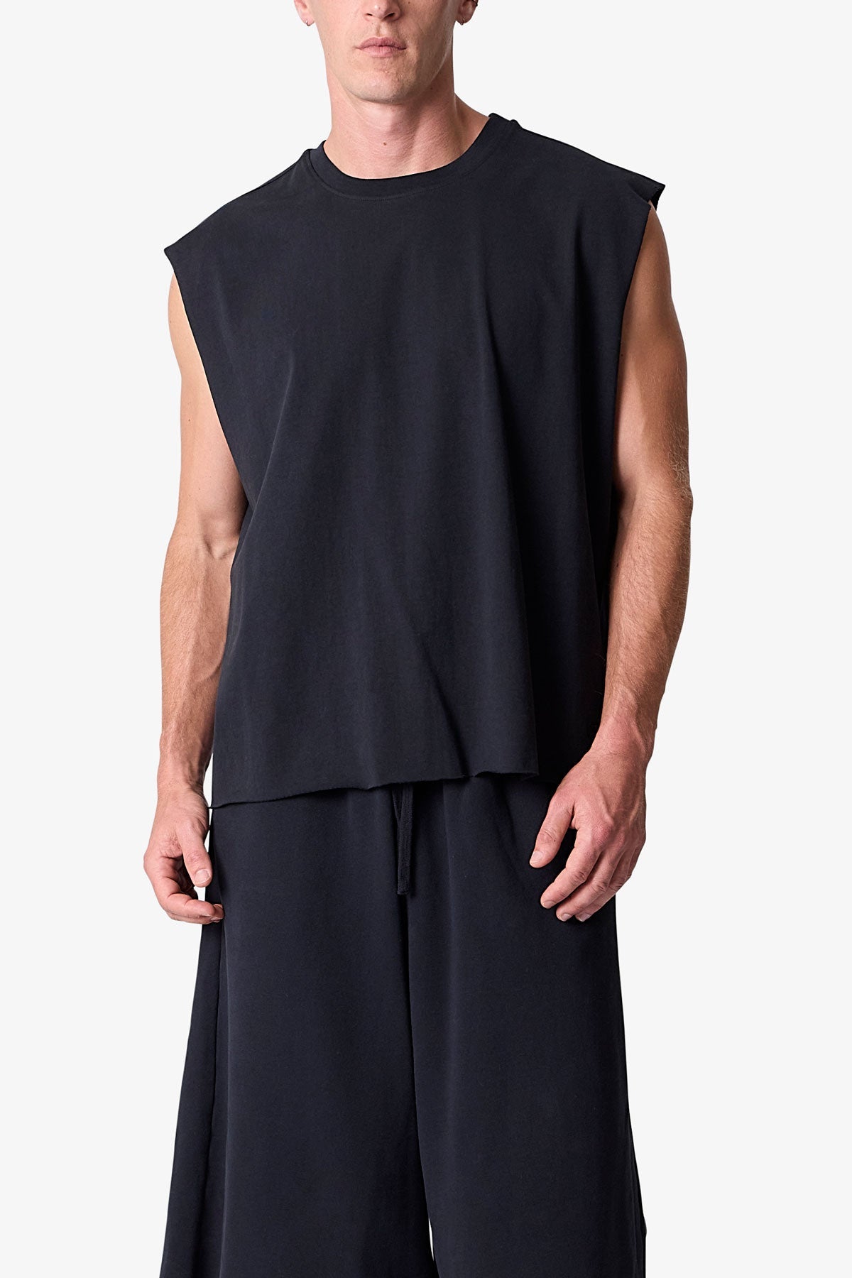 Cut Off Tank - Black