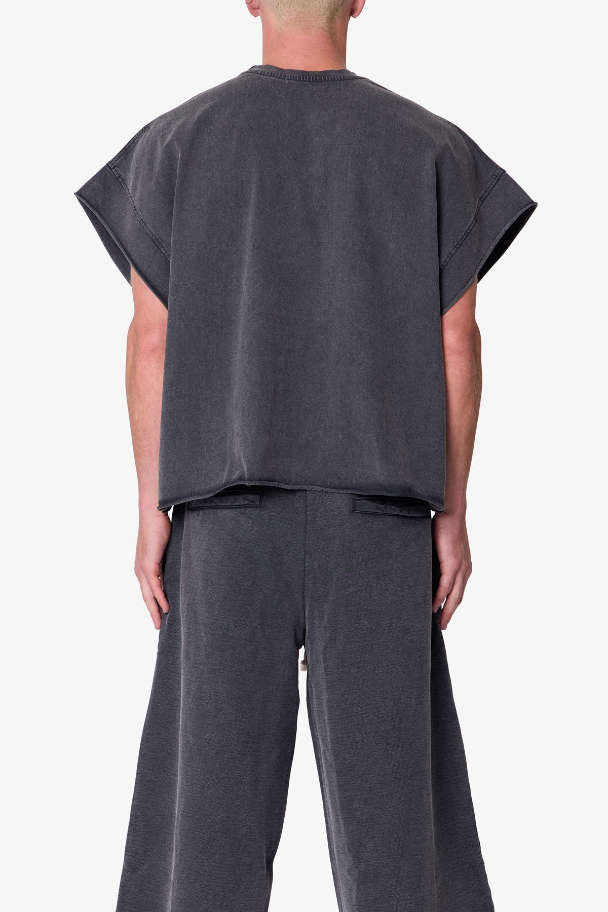 Cut Off Tee - Vintage Black