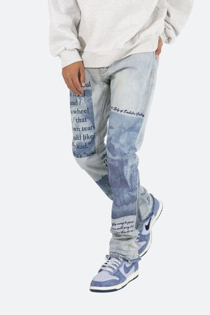 D243 Straight Denim - Blue