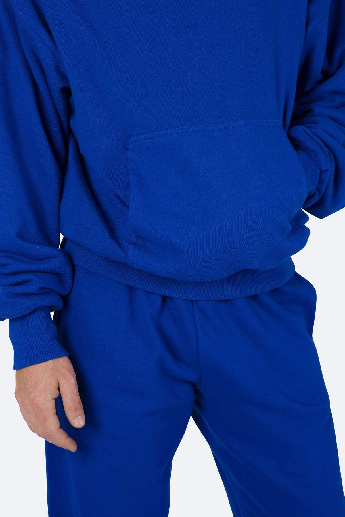 Double Layer Hoodie - Blue