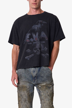 EVA Tee - Washed Black