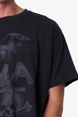 EVA Tee - Washed Black