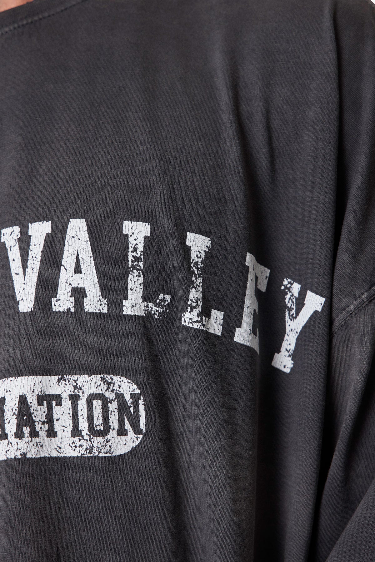 Empty Valley L/S Tee - Washed Black