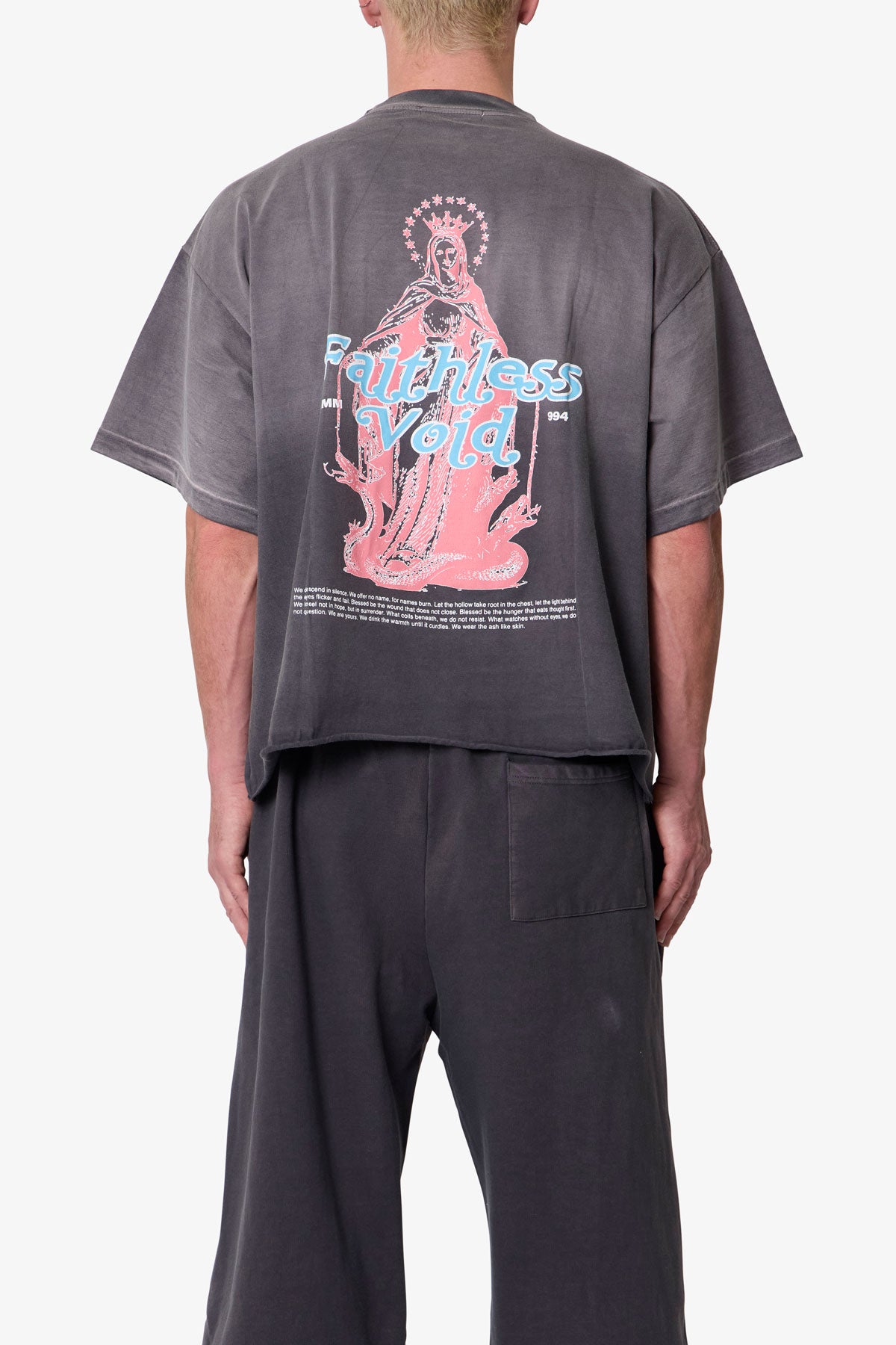 Enemy Tee - Washed Black