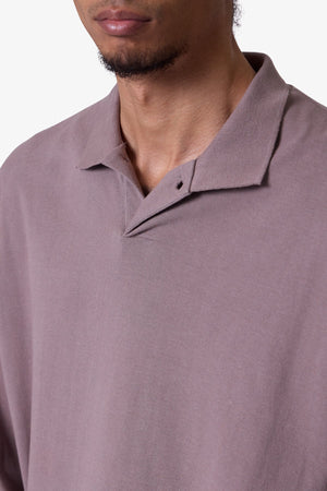 Every Day L/S Polo - Mauve