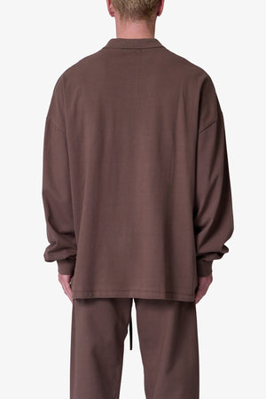Every Day L/S Polo - Olive