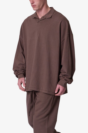Every Day L/S Polo - Olive