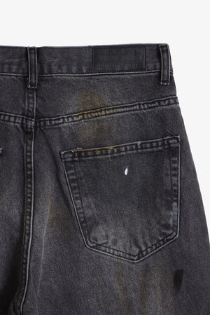 G:04 Painted Denim - Washed Black