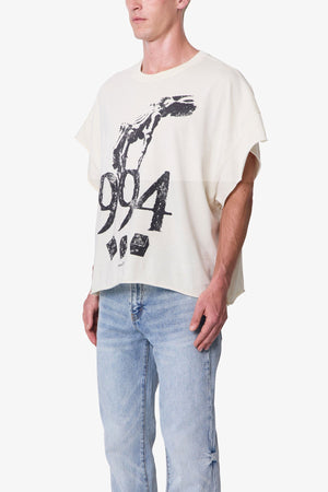 Gamble Cutoff Tee - Off White