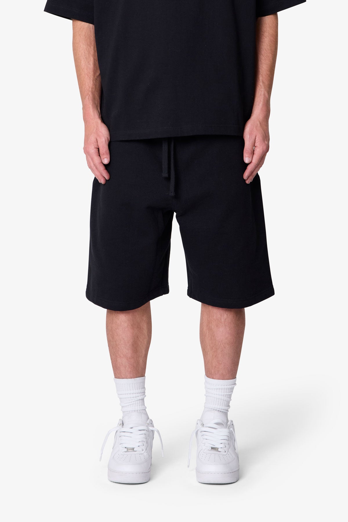 Heavy Basic Sweatshorts - Black