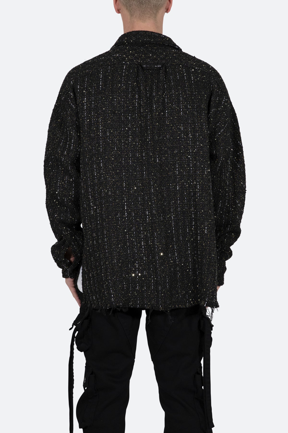 Heavyweight Woven Flannel - Black