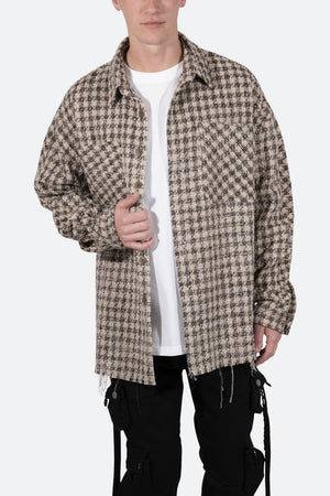 Heavyweight Woven Flannel - Brown