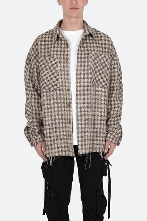 Heavyweight Woven Flannel - Brown