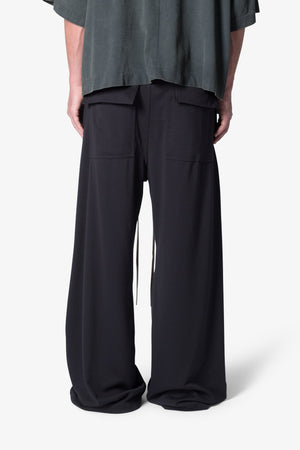 Jersey Rave Sweatpants - Black