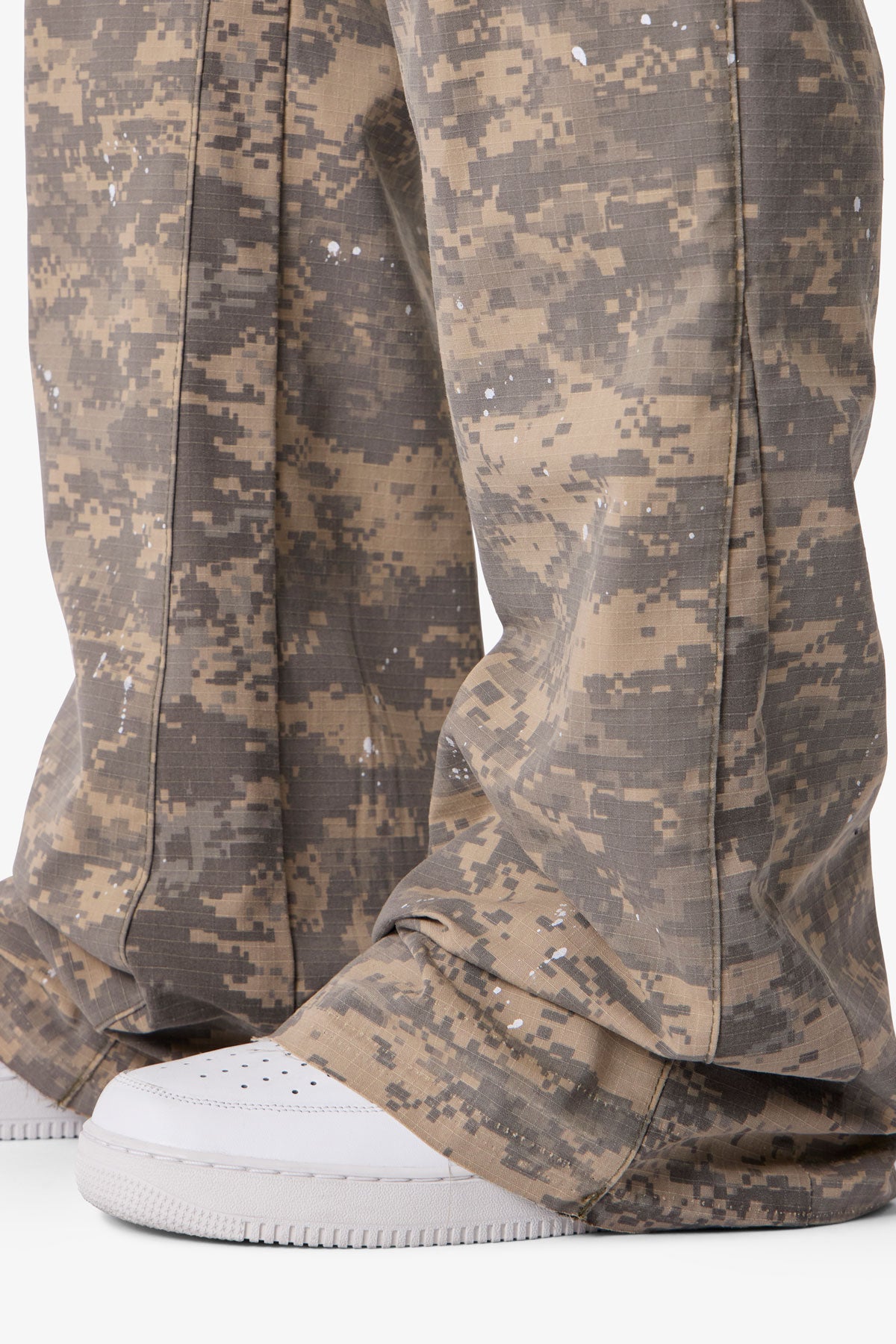 Kick Flare Cargo Pants - Digi Camo