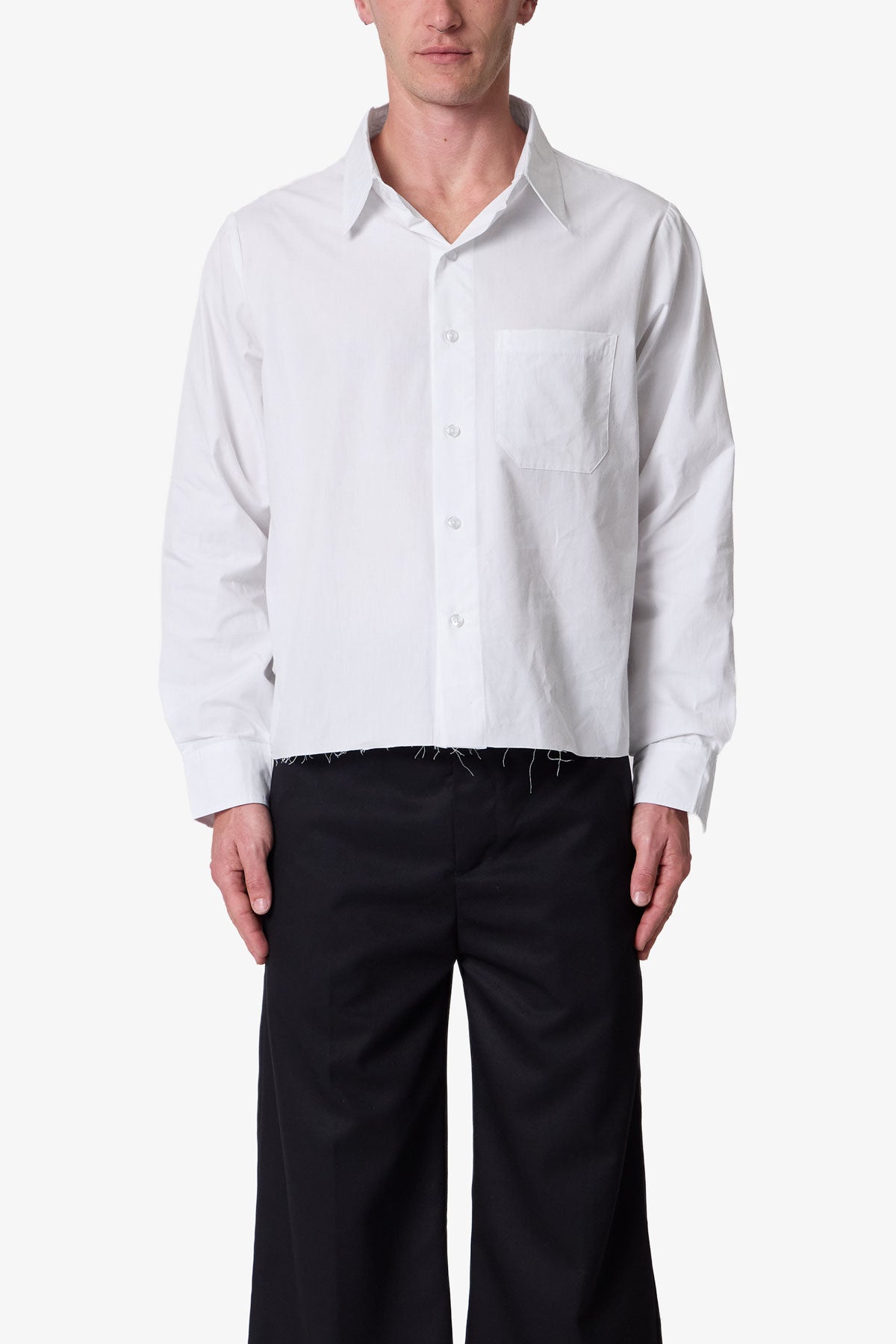 L/S Poplin Shirt - White