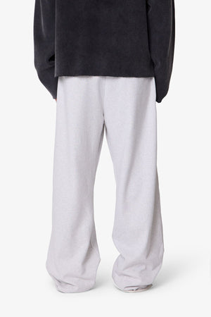 Lightweight Ultra Baggy Sweatpants - Heather Grey