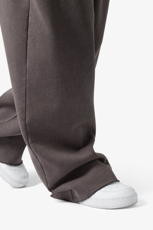 Lightweight Ultra Baggy Sweatpants - Washed Black