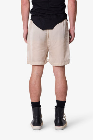 Lightweight Zippered Shorts - Tan