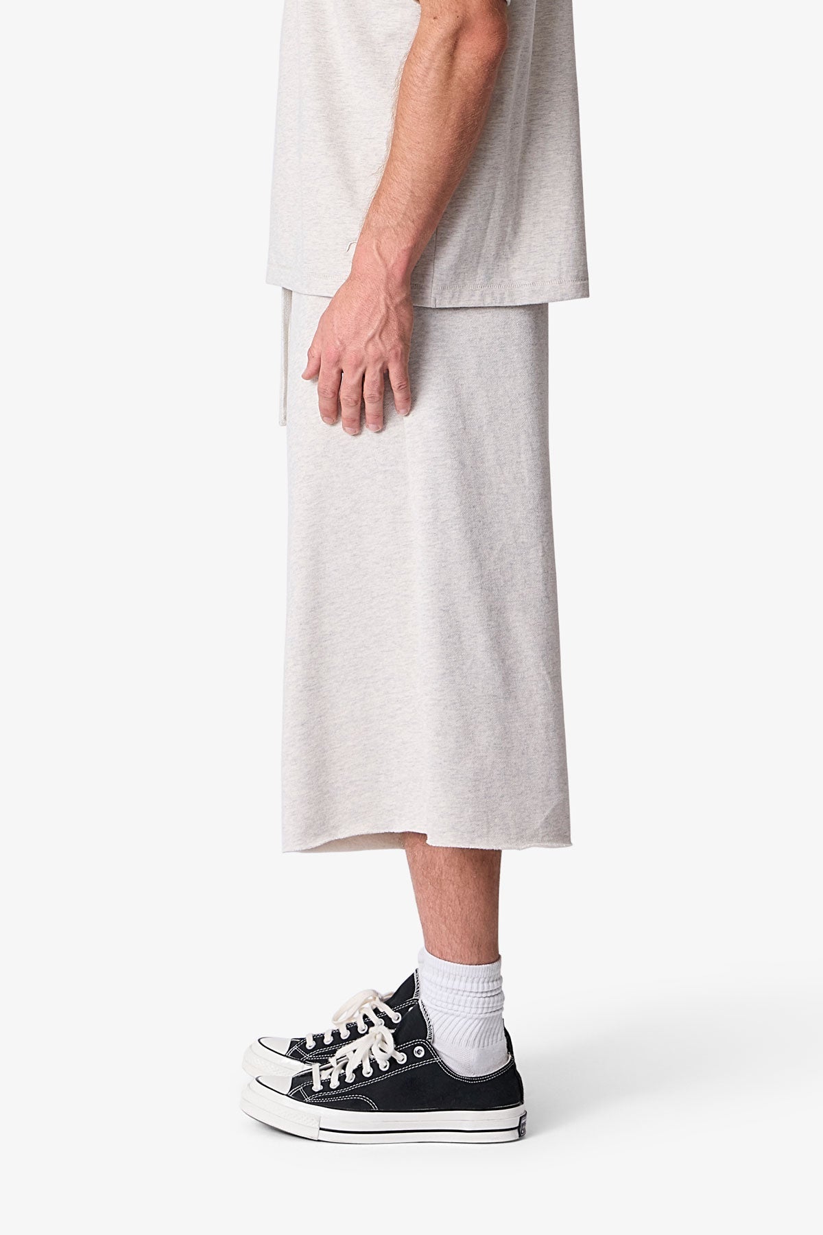 Long Sweatshorts - Oatmeal
