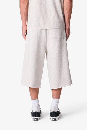 Long Sweatshorts - Oatmeal