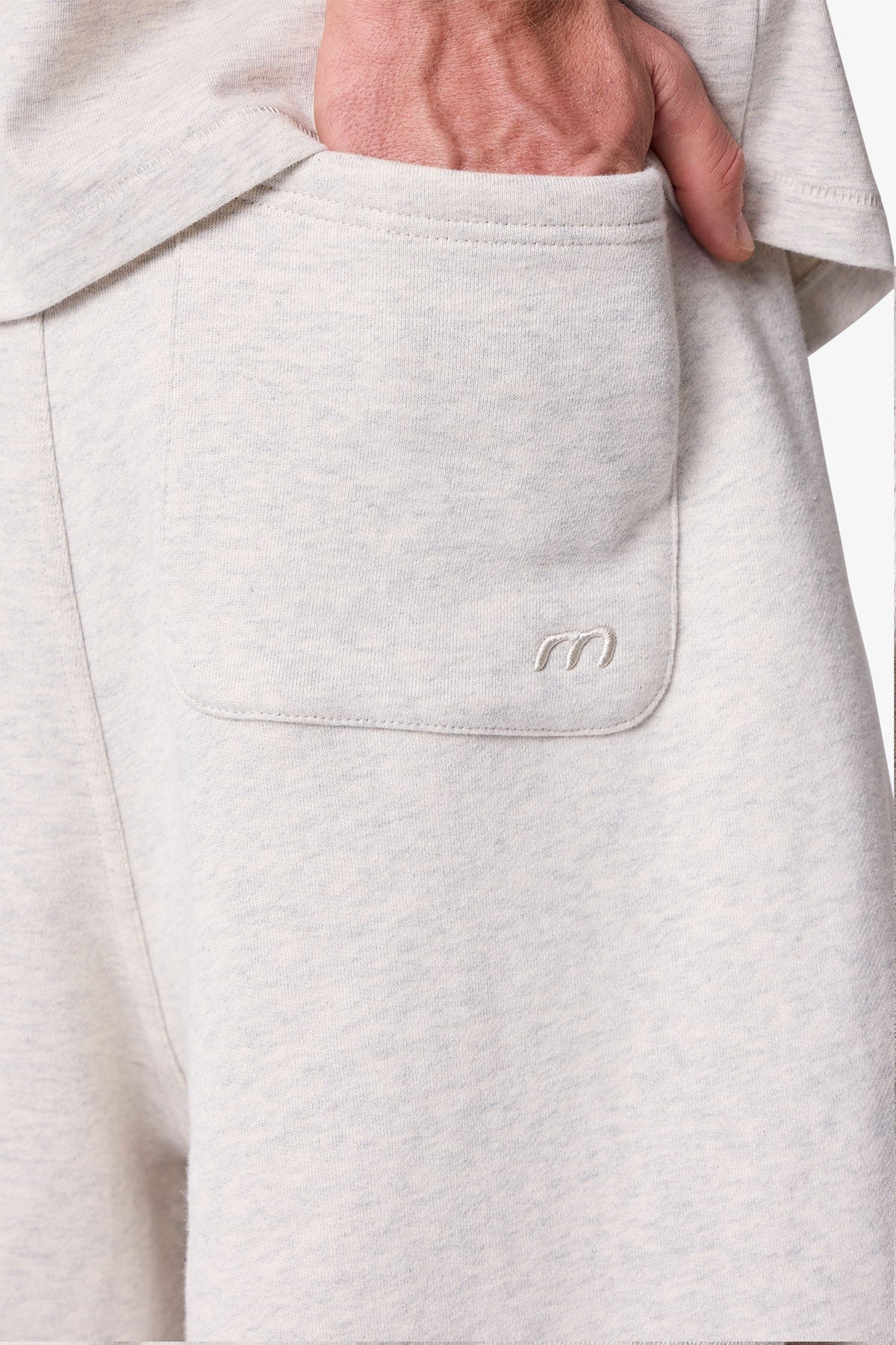 Long Sweatshorts - Oatmeal