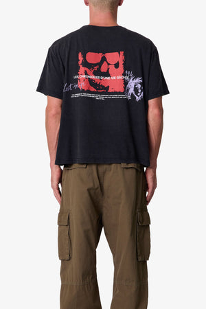 Lost In Life Tee - Washed Black