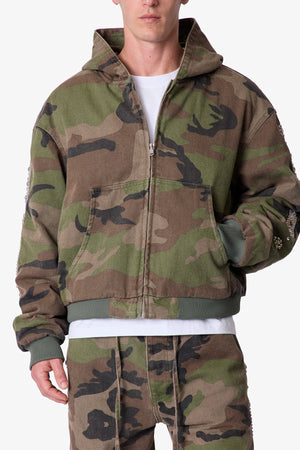 Mojave Hooded Jacket - Camo