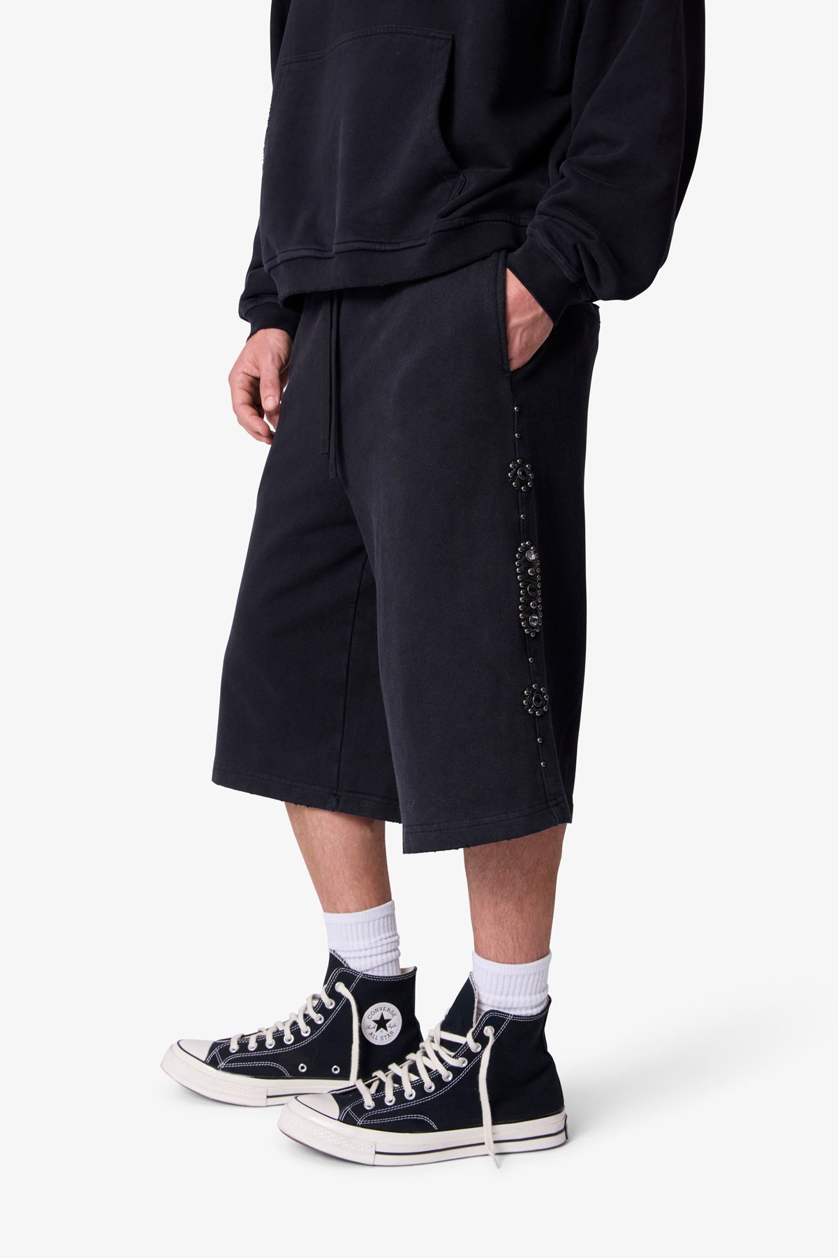 Mojave Sweatshorts - Washed Black
