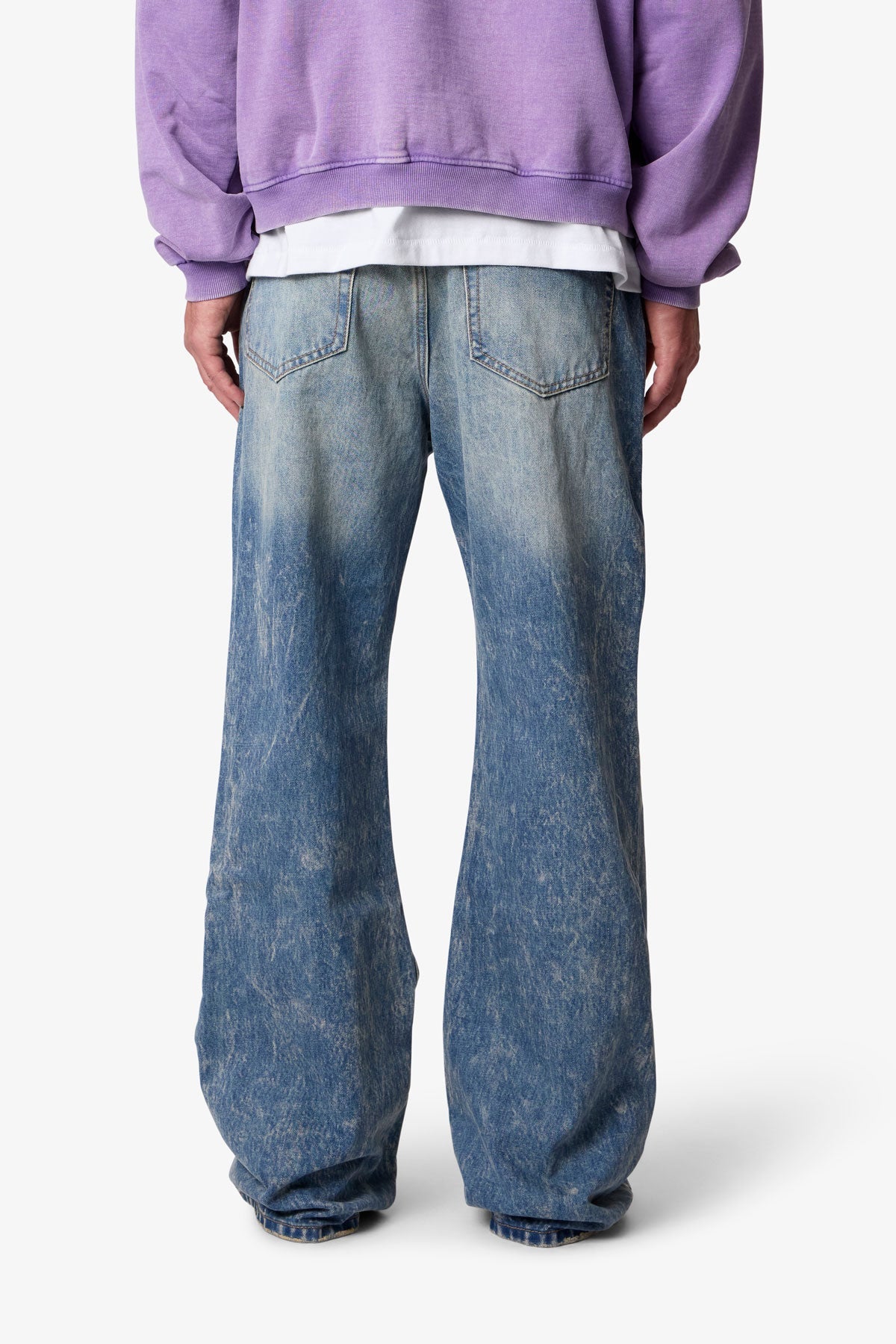 Ocean Kick Flare Denim - Blue