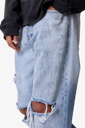 Painter Kick Flare Denim - Blue