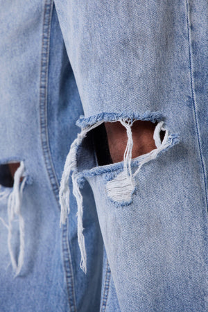 Painter Kick Flare Denim - Blue