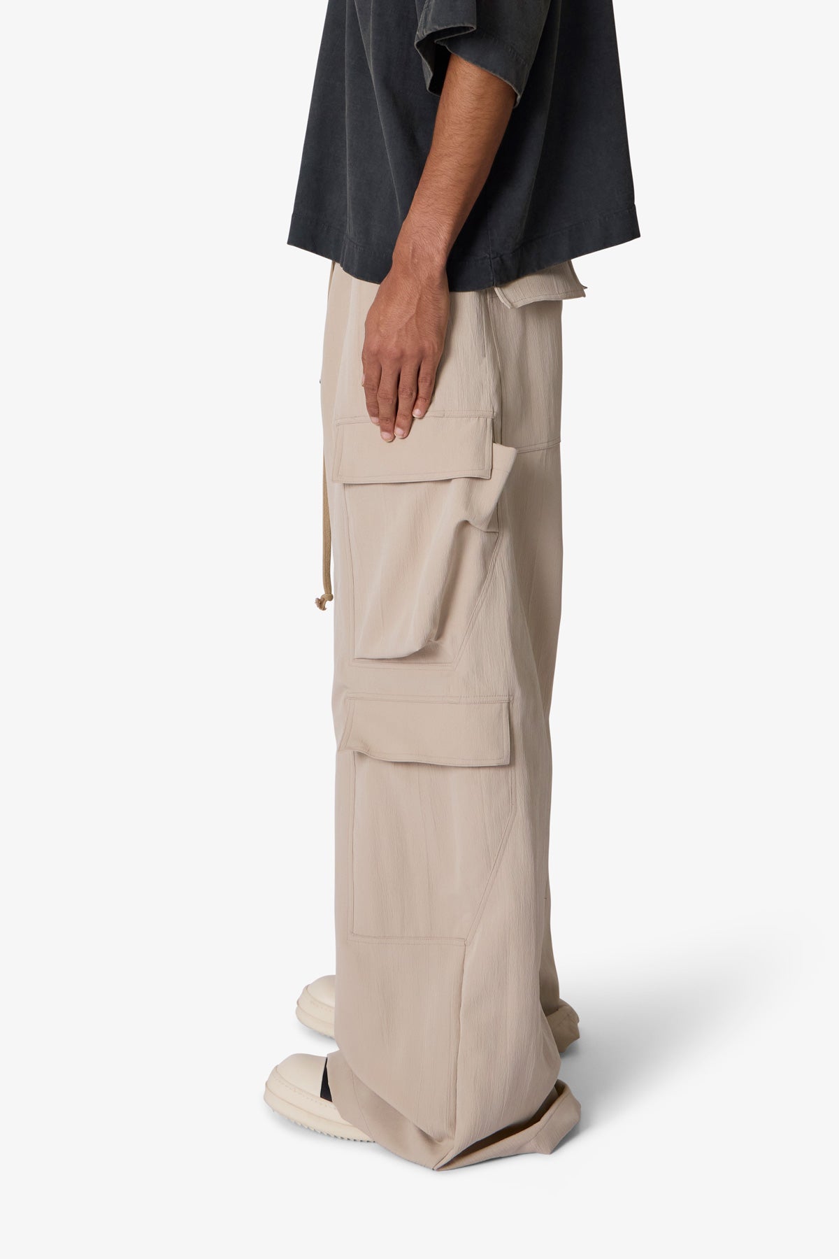 Rave Double Cargo Pants - Tan