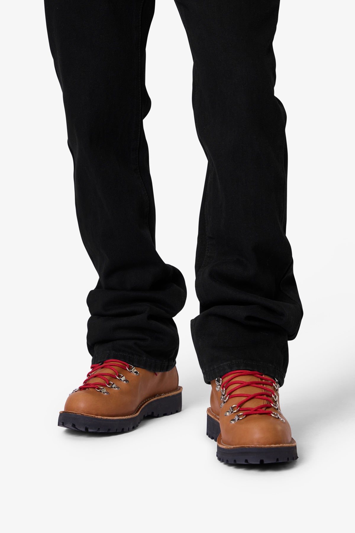 Raw Bootcut Denim - Rinsed Black