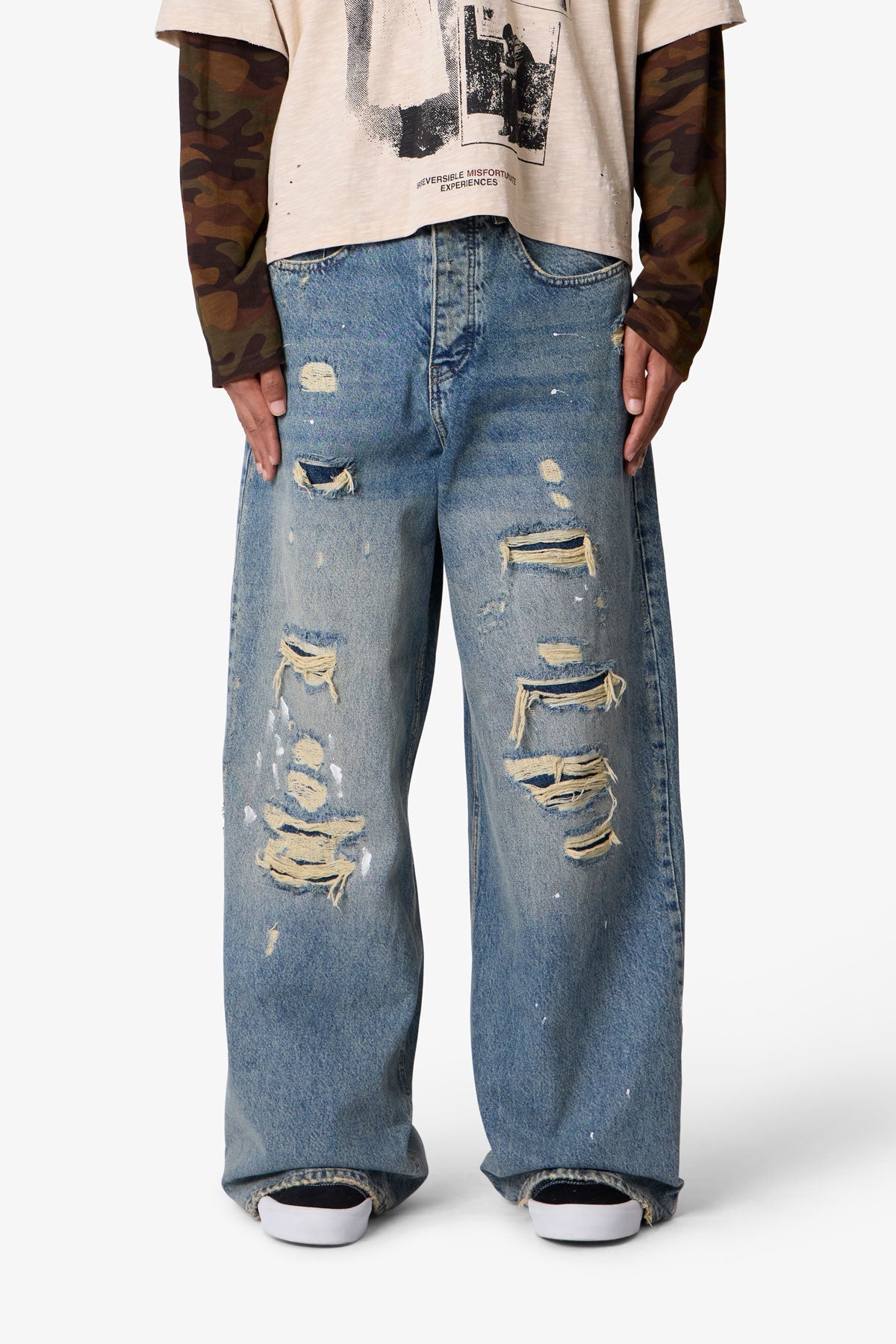 Repaired Rave Denim - Blue