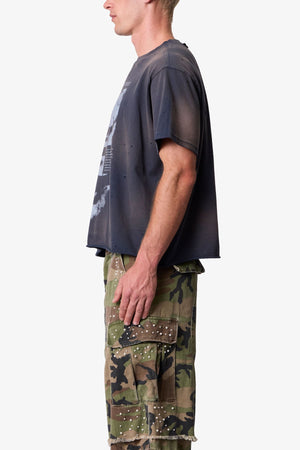 Restraint Tee - Washed Black