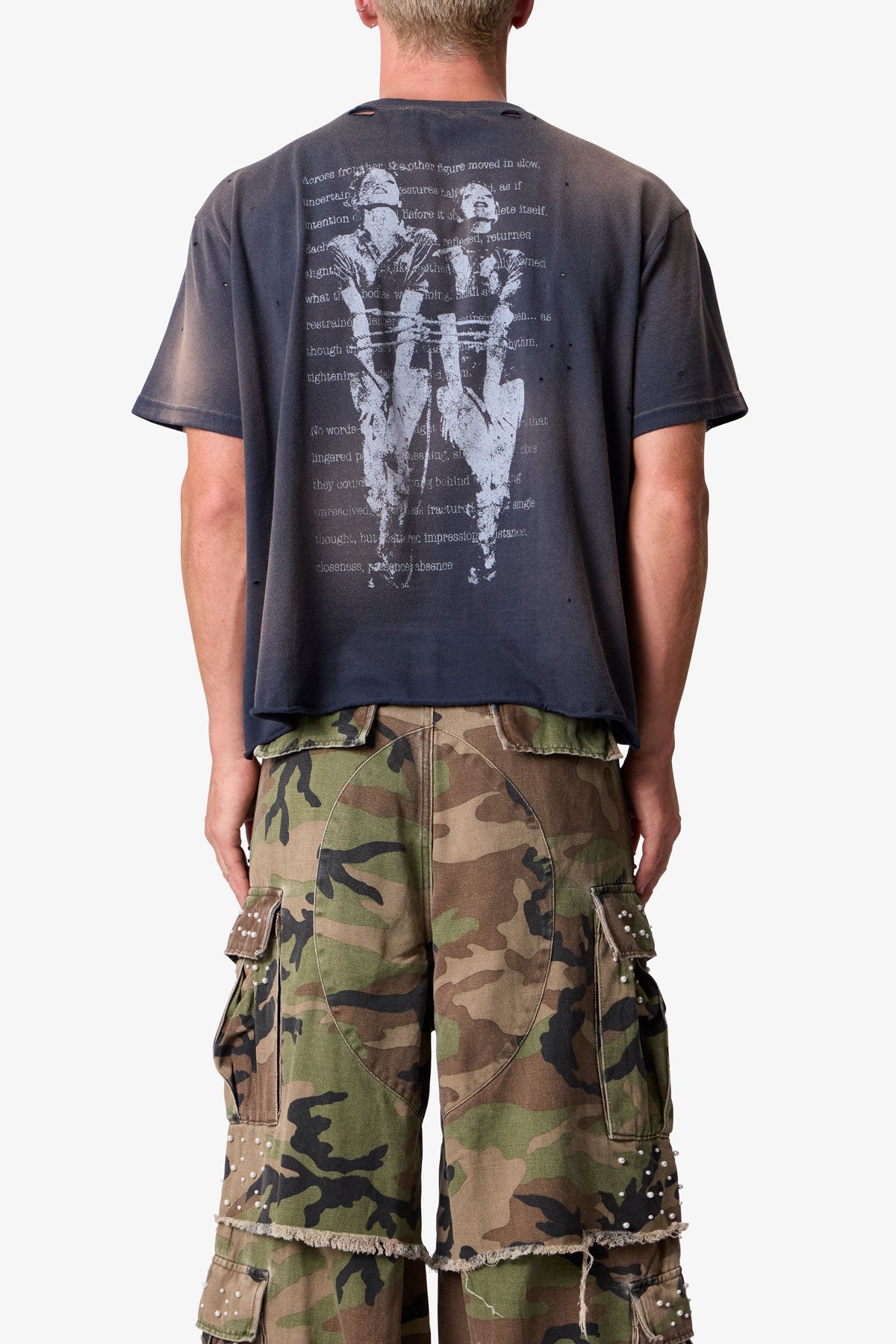 Restraint Tee - Washed Black