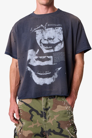 Restraint Tee - Washed Black