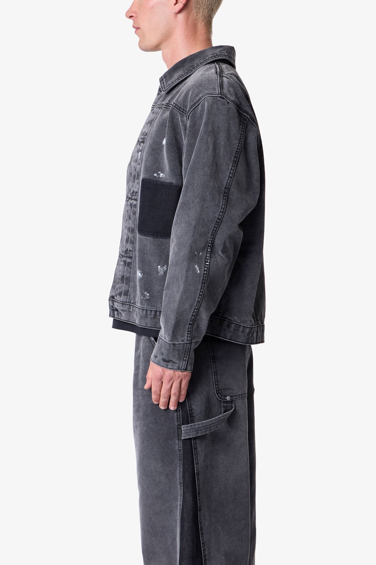Reworked Jacket - Washed Black