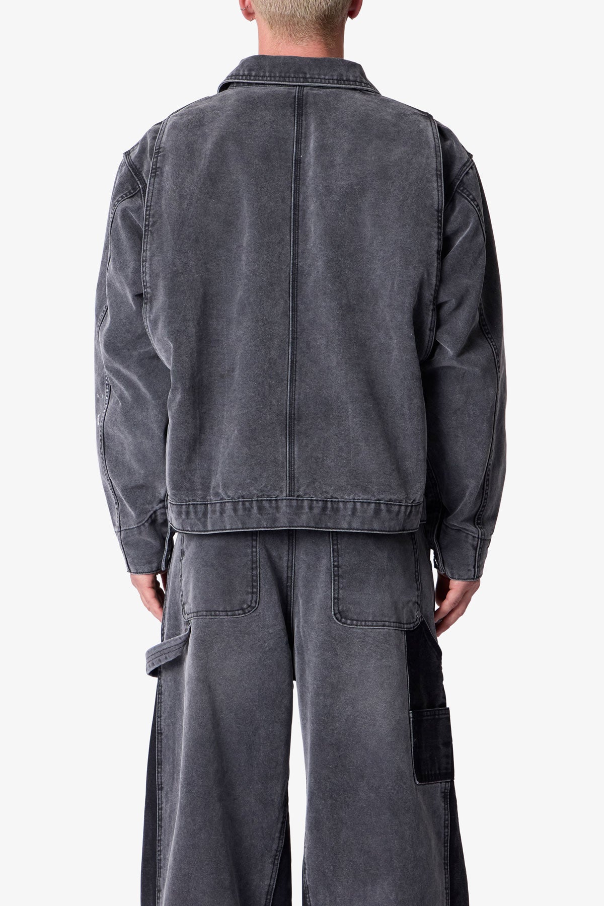 Reworked Jacket - Washed Black