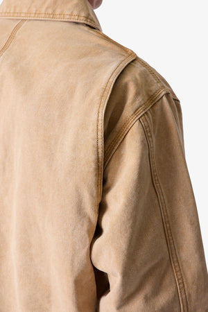 Reworked Jacket - Washed Khaki